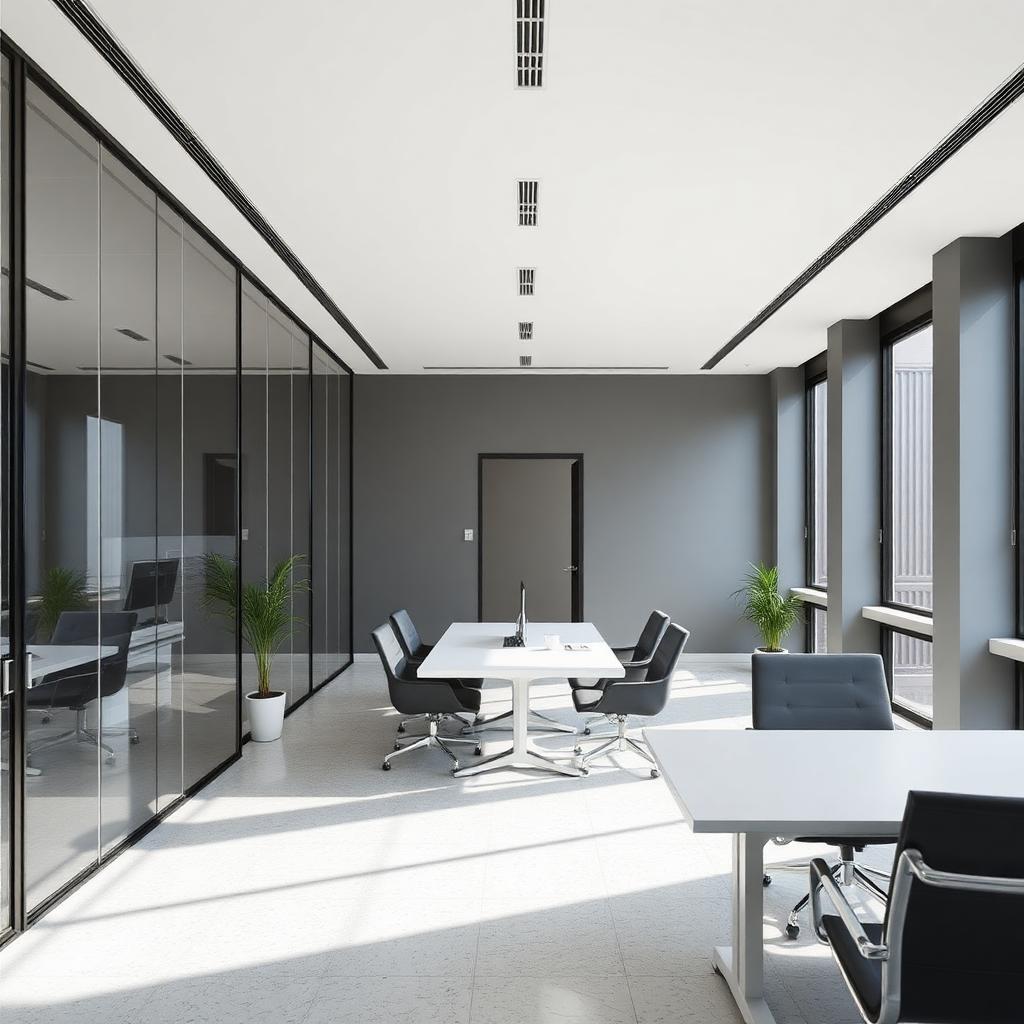 Rafraîchissement d'espace commercial